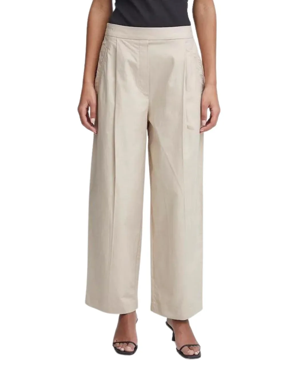Pantalone Donna Ihunica Beige