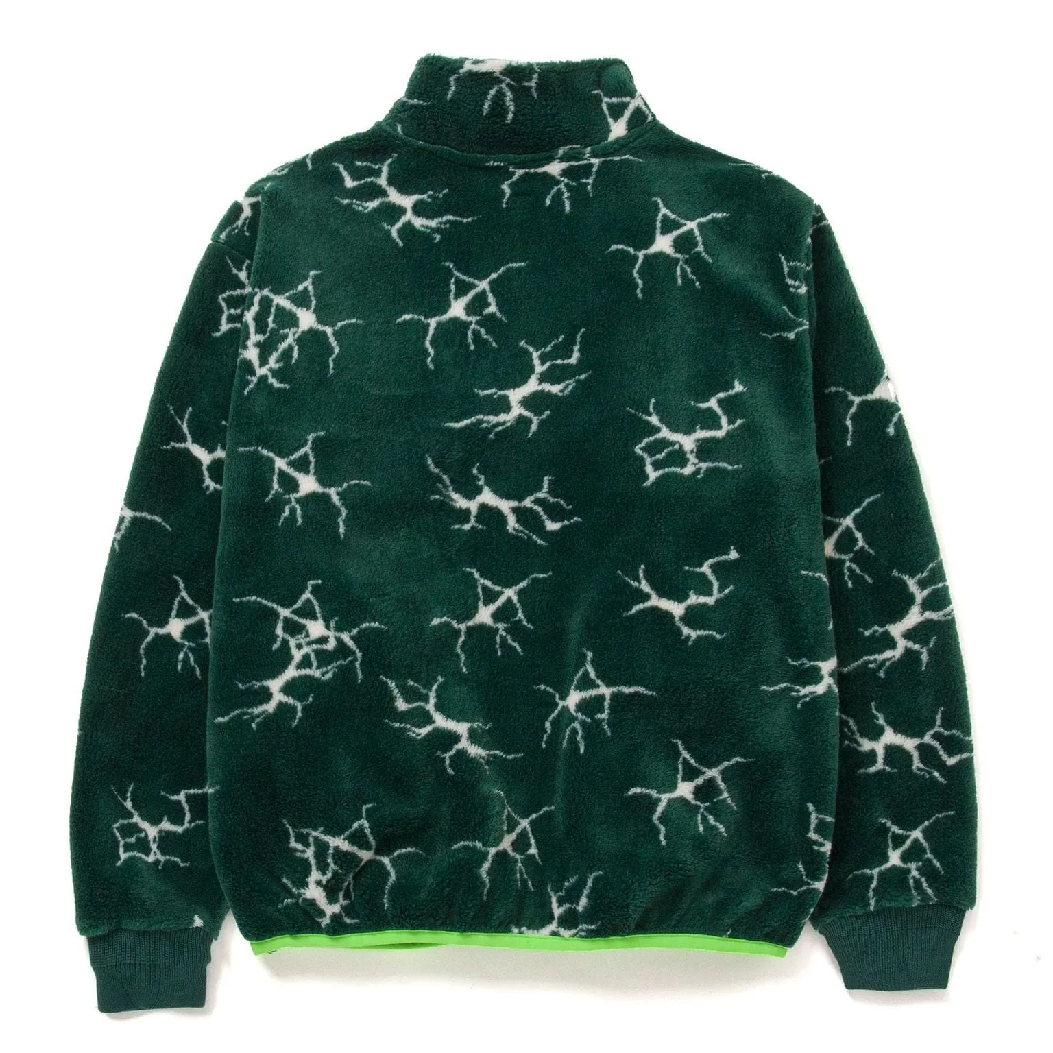 QUAKE SHERPA 1/4 ZIP - FOREST GREEN